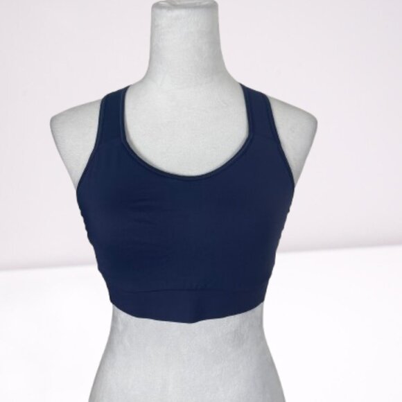 ATHLETA Hustle Bra Supersonic 38 B/C Navy Blue - Picture 3 of 8